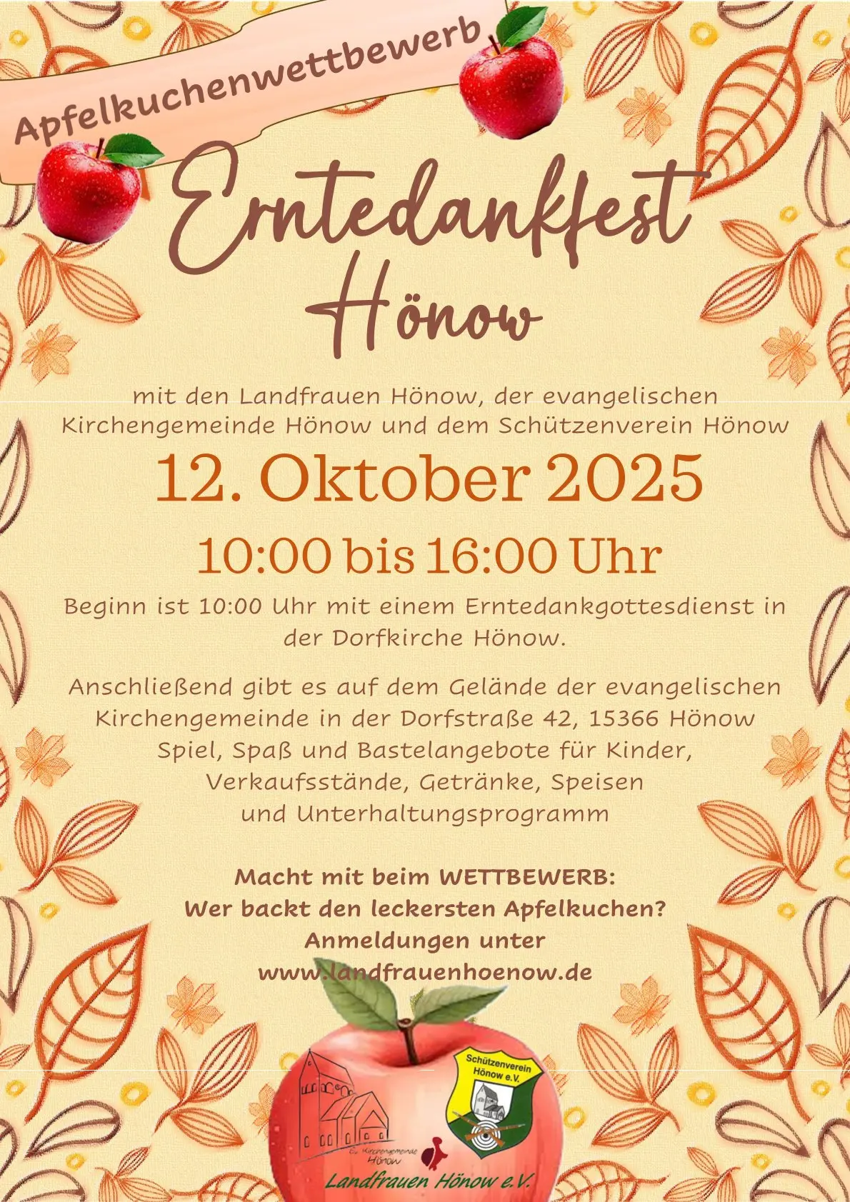 Erntedankfest 2025